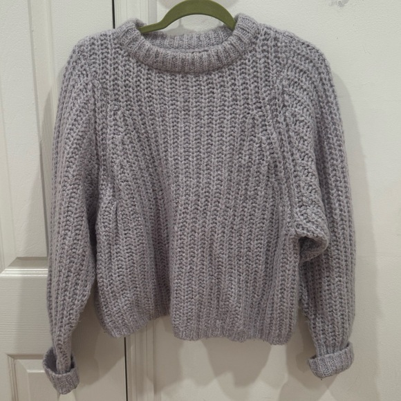 Lilac Club Monaco Mohair Sweater - Picture 1 of 6